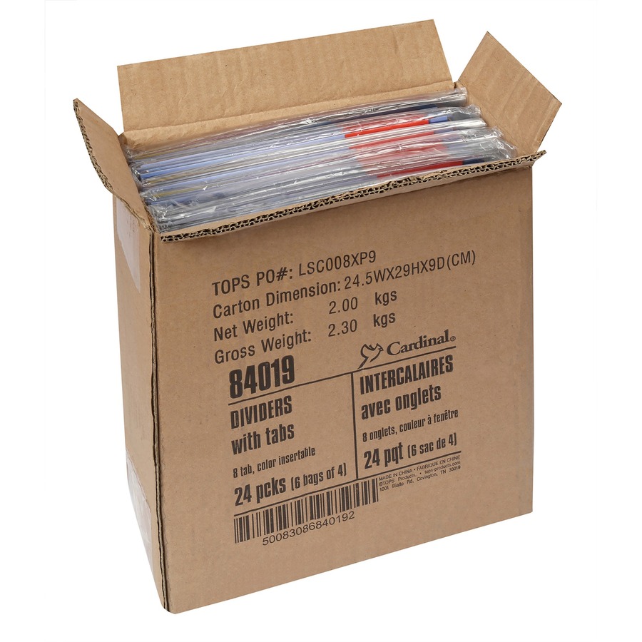 Picture of Cardinal Extra-tough Poly Dividers