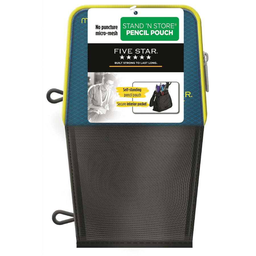 Five Star Stand 'n Store Carrying Case [pouch] For Pencil, Accessories -