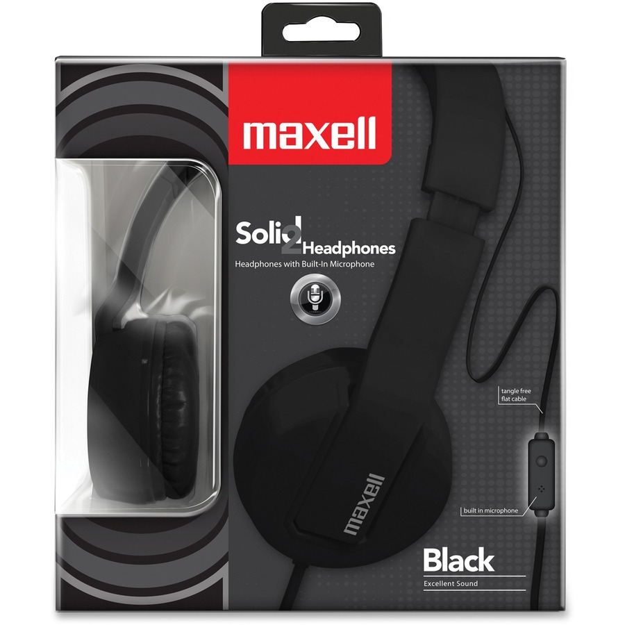 Maxell Solid2 Headphones w/ Mic