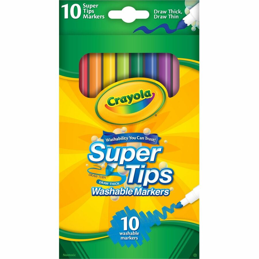 Crayola Super Tips Washable Markers - Assorted Color - Shop