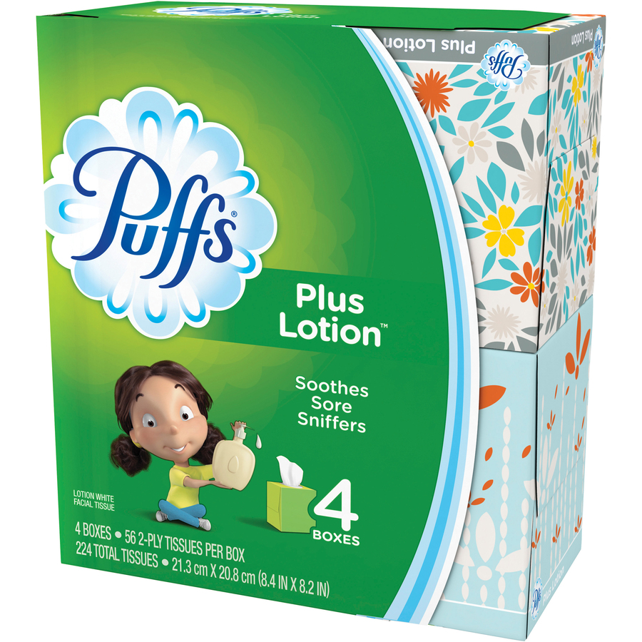 Puffs Plus Lotion Facial Tissues - Facial Tissues | Procter & Gamble