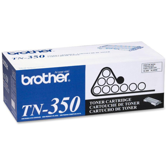Brother TN350 Original Toner Cartridge - Laser - 2500 Pages - Black - 1 Each
