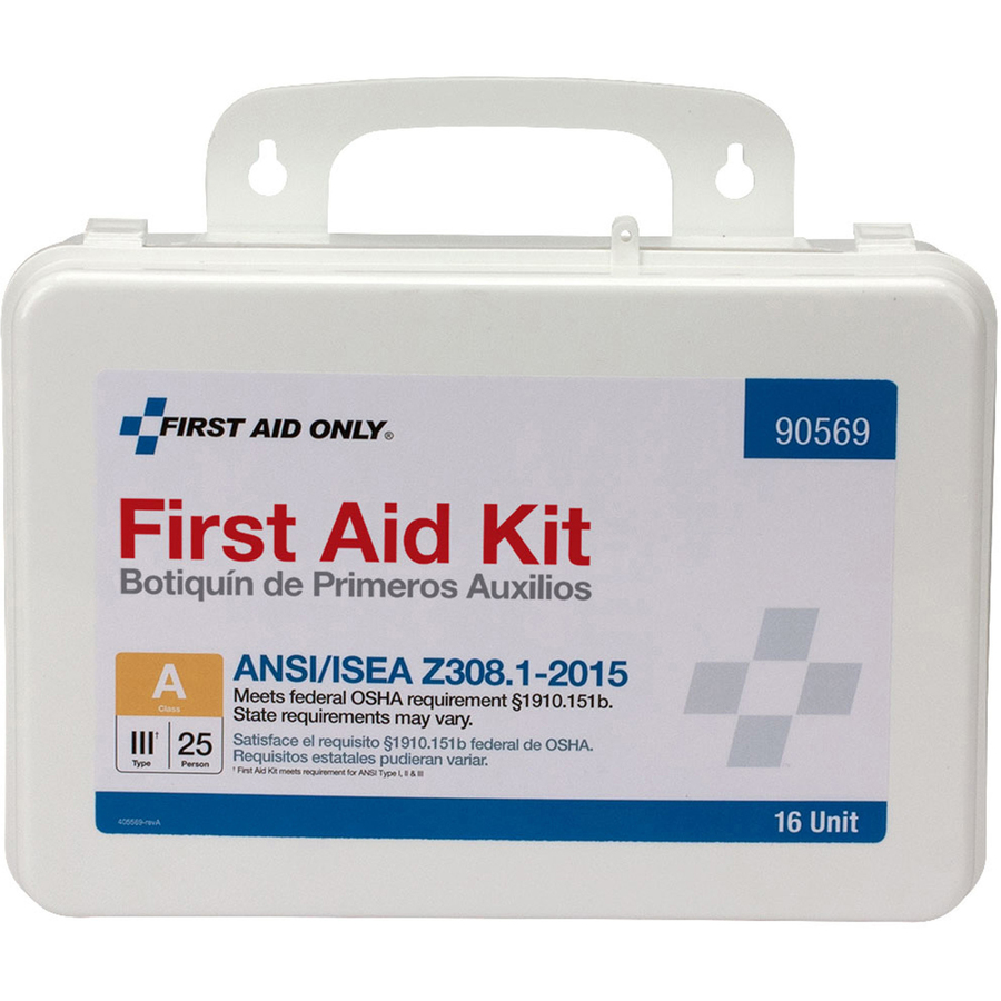 Picture of First Aid Only 25-Person Unitized Plastic First Aid Kit - ANSI Compliant