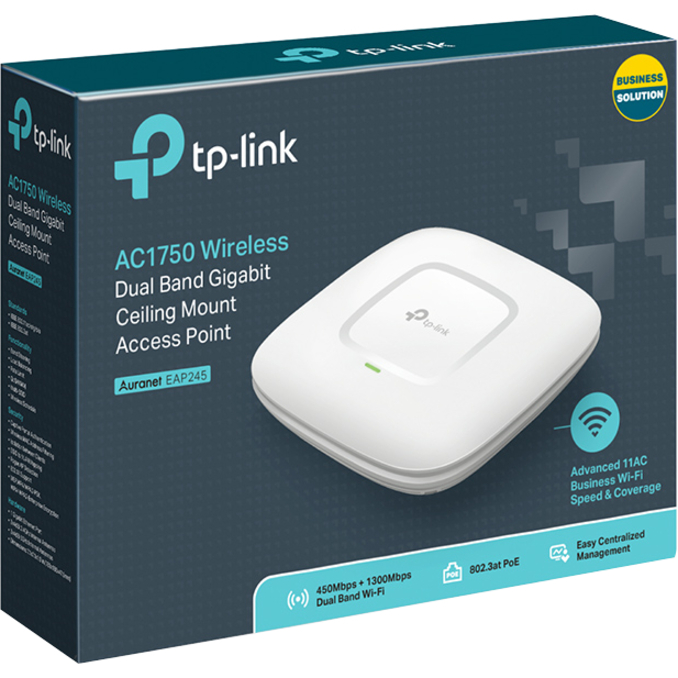 TP-LINK Omada EAP245 IEEE 802.11ac 1.71 Gbit/s Wireless Access Point
