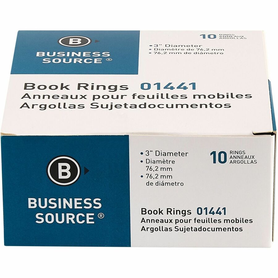 Business Source Standard Book Rings