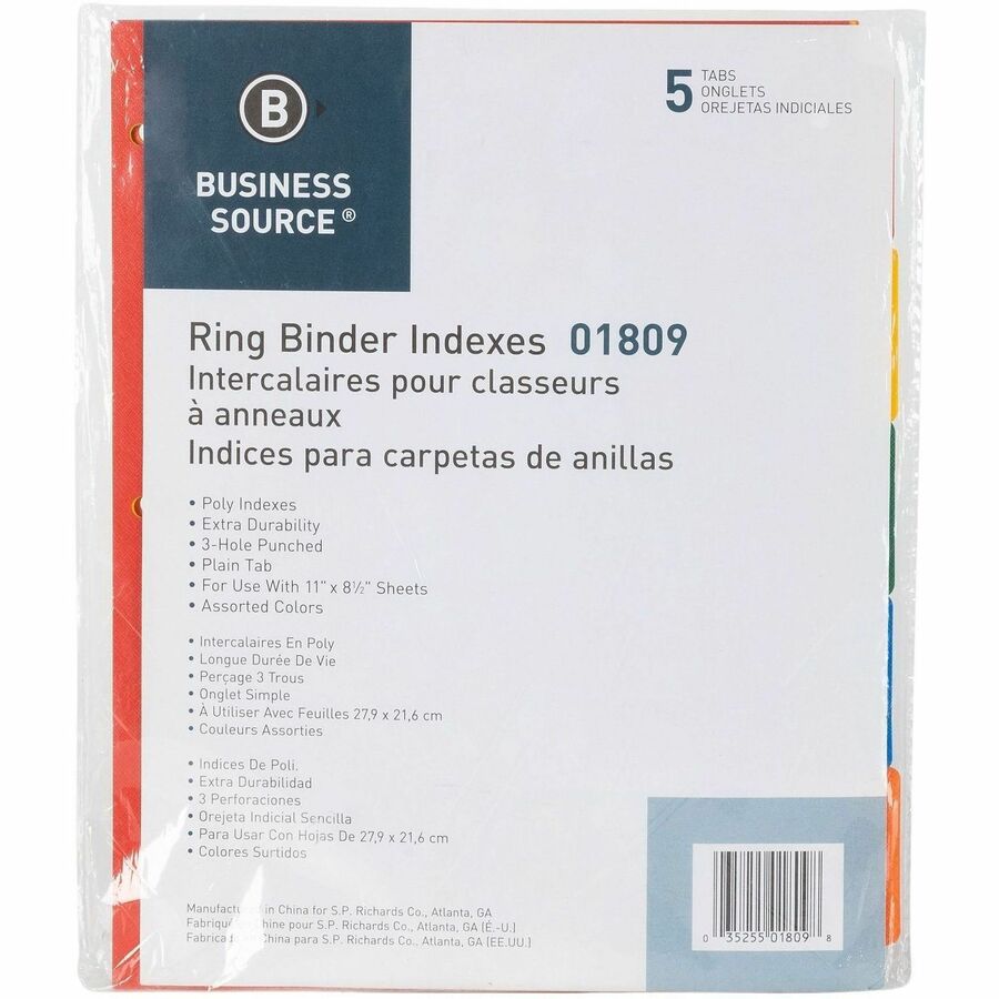 Business Source - Onglet intercalaire