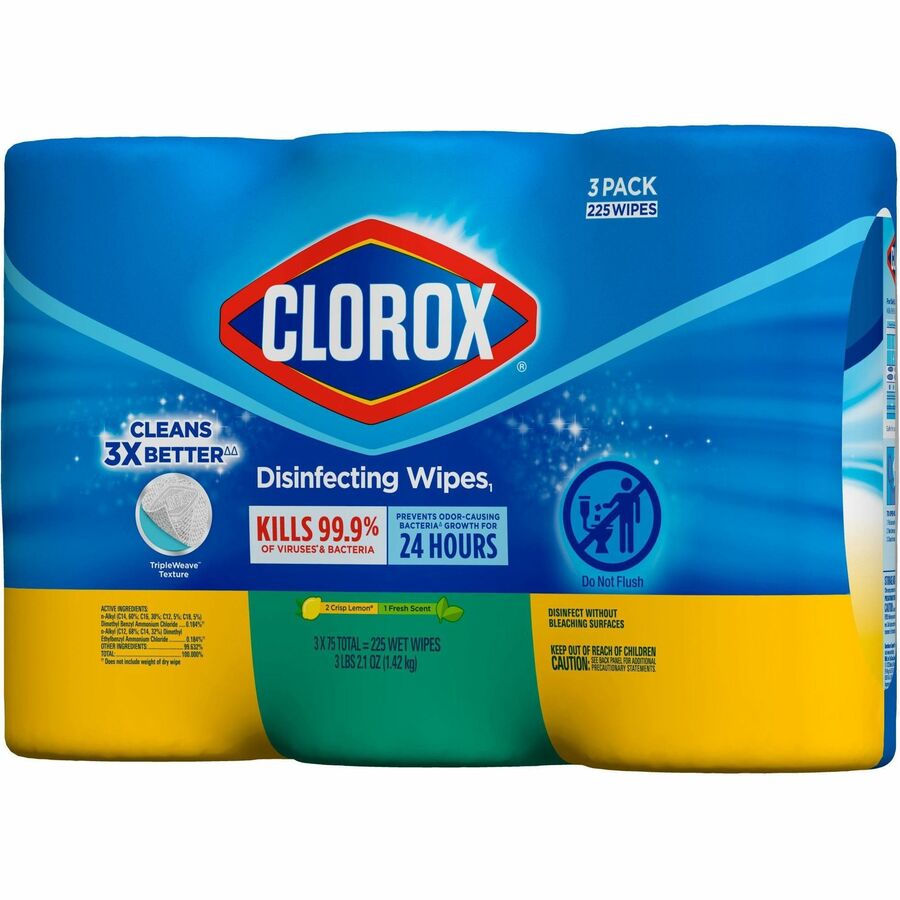Picture of Clorox Disinfecting Bleach Free Cleaning Wipes Value Pack