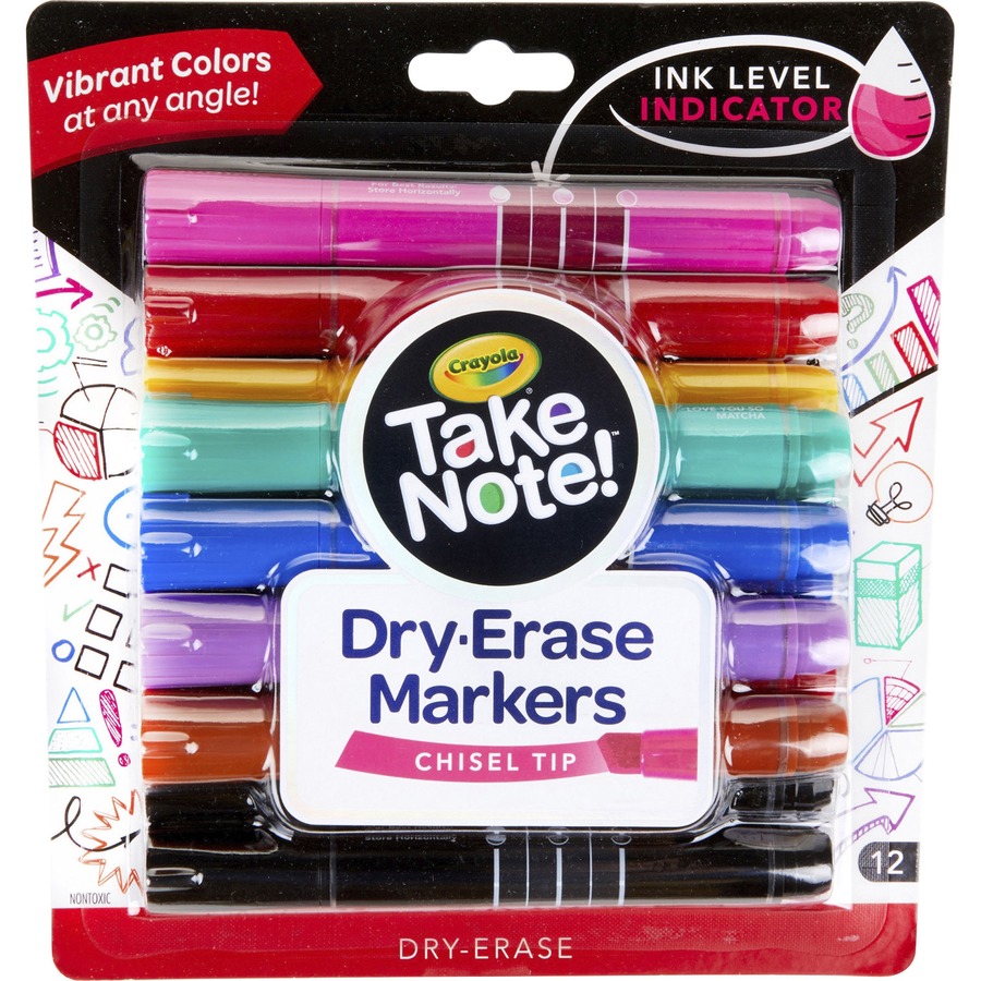 Crayola Fine Tip Classic Markers - Fine Marker Point - Assorted, Orange,  Yellow, Green, Blue, Violet, Brown, Black Water Based Ink - 8 / Set - R&A  Office Supplies
