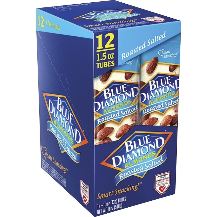 Blue Diamond Dry Roasted Sea Salt Almonds Case