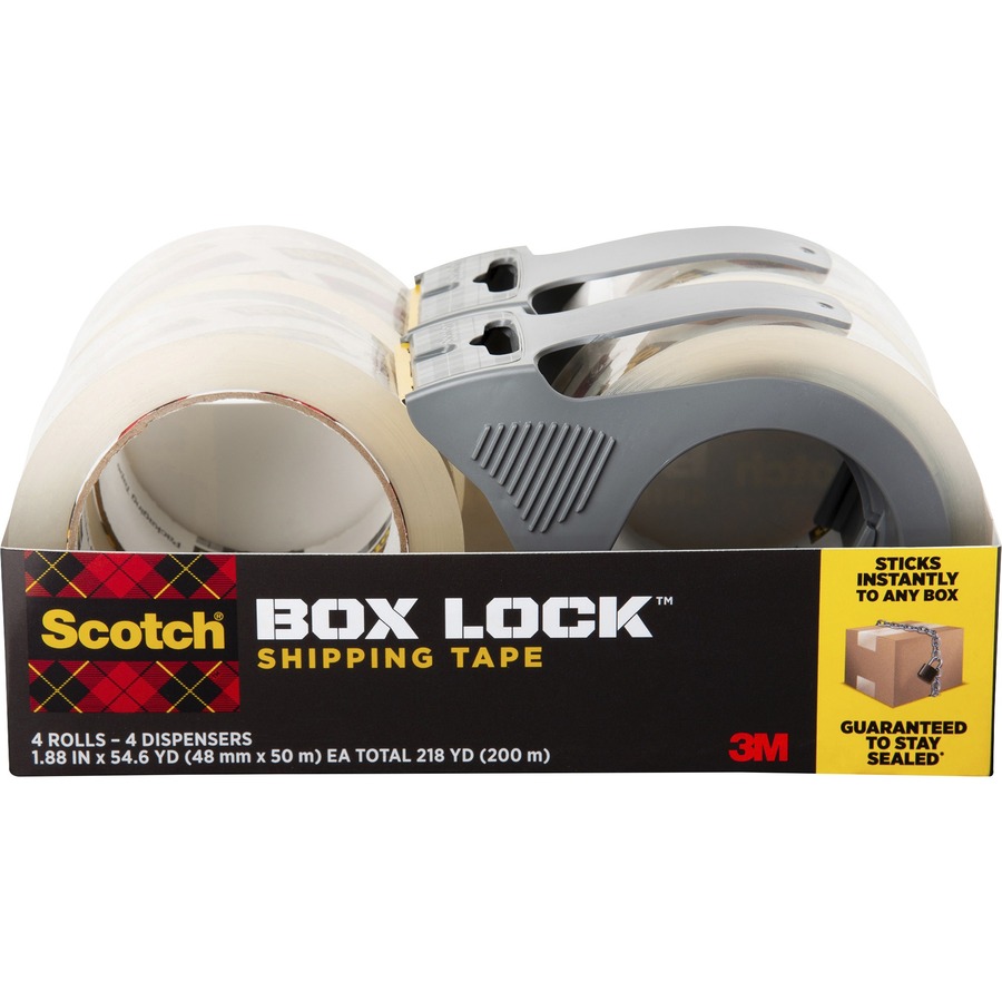 3M Scotch Double-Stick Double-Sided Tape in Dispenser, Long-Lasting, Clear,  12-mm x 6.3-m