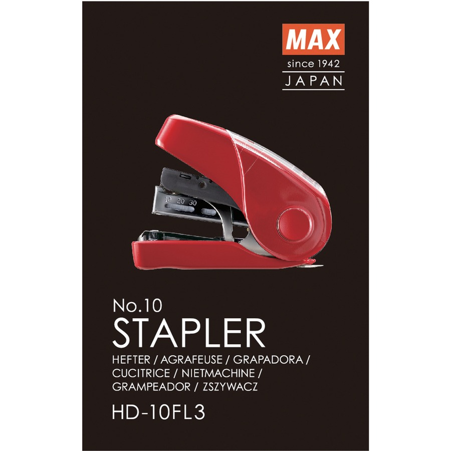 MAX USA CORP. HD-10DF Mini Staples, Silver