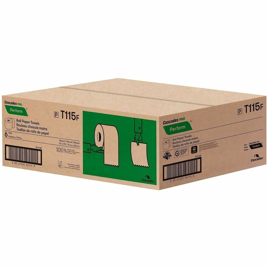 Cascades PRO - Essuie-mains en rouleau pour Tandem, 230 m