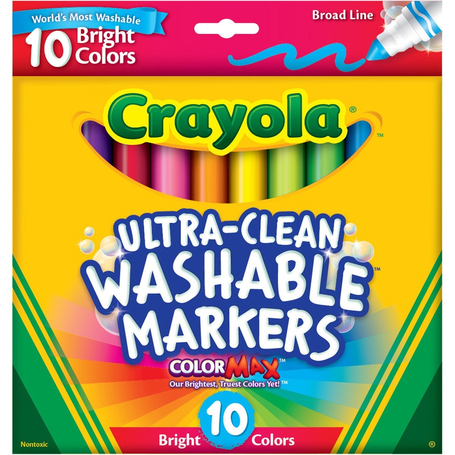 Crayola Super Tips Washable Markers 100 unique colors washable - CYO585100  
