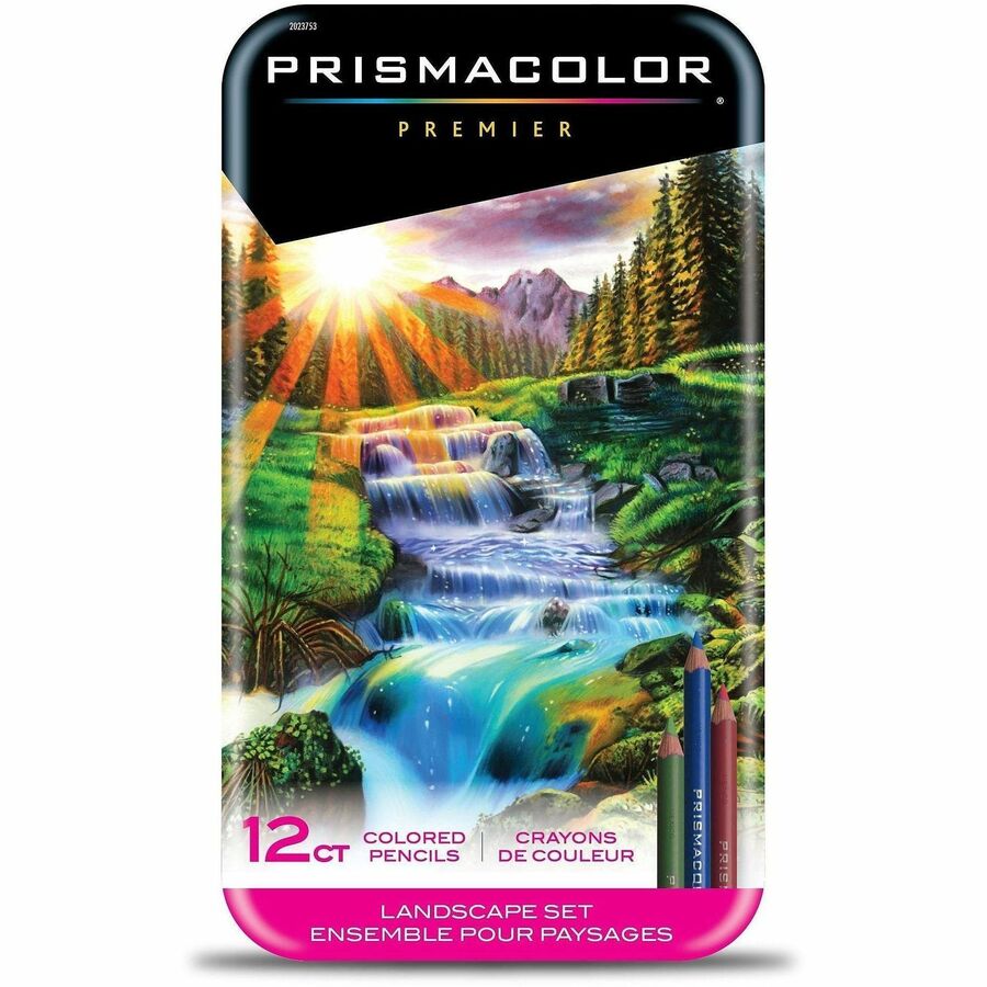 Ensemble de crayons de couleur Premier - Paysages