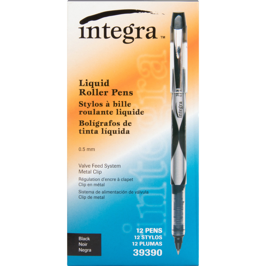 Integra Liquid Ink Rollerball Pens