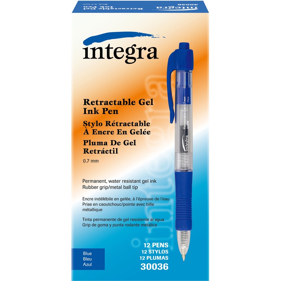 Stylo à encre gel r&eacute;tractable Integra