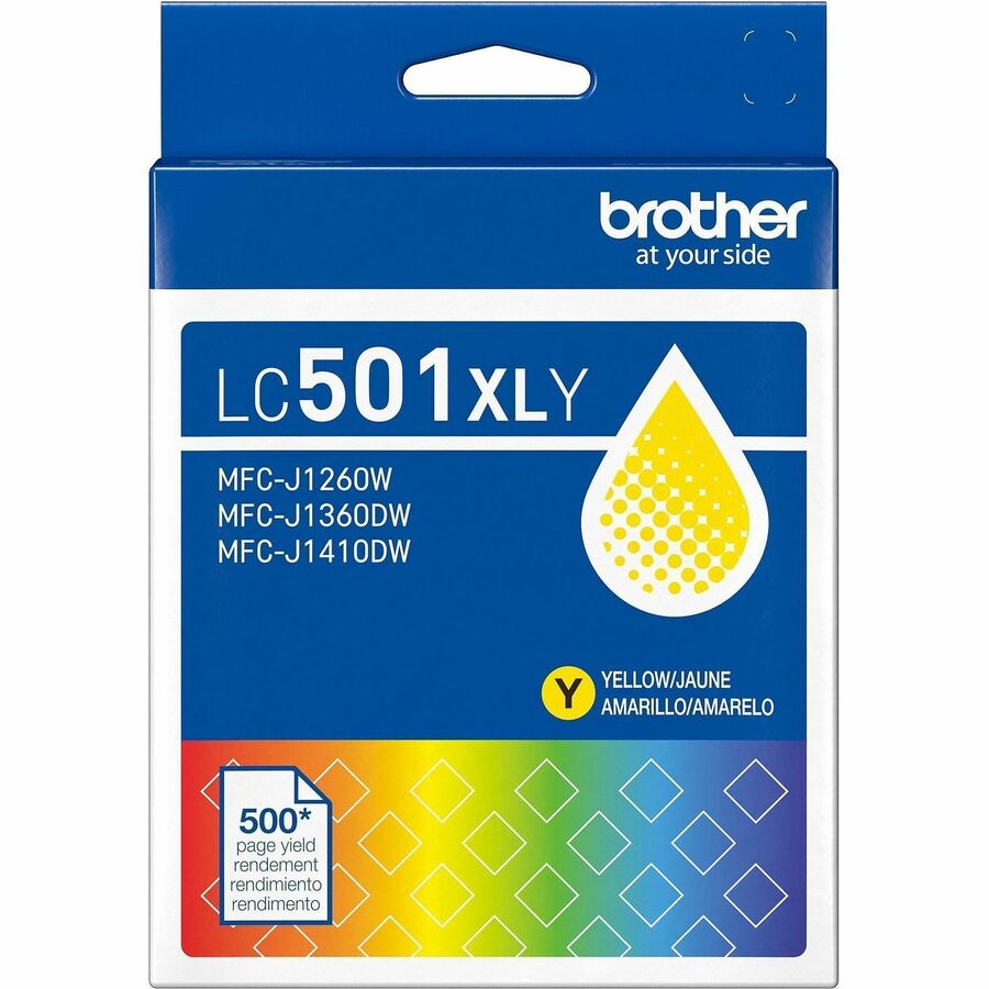 Brother - Cartouche jet d'encre D'origine Élev&eacute; (XL) Rendement Jet d'encre - Jaune - 1 chaque