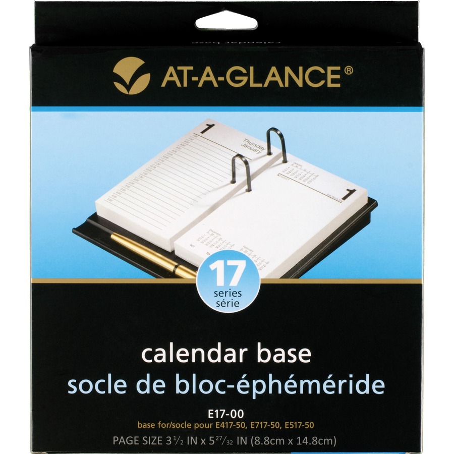 AtAGlance 17Style Loose Leaf Desk Calendar Base Calendar Refills