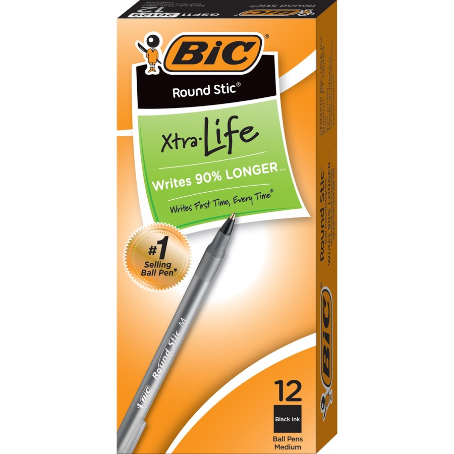  BIC Cristal Fun Ballpoint Pens Wide Point (1.6 mm) – Lime  Green, Box of 20 : Office Products