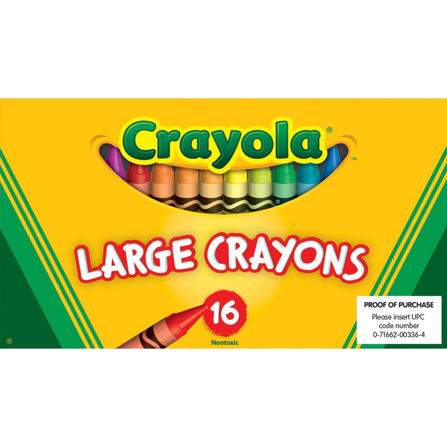 (16) Crayola Crayons (green) BULK