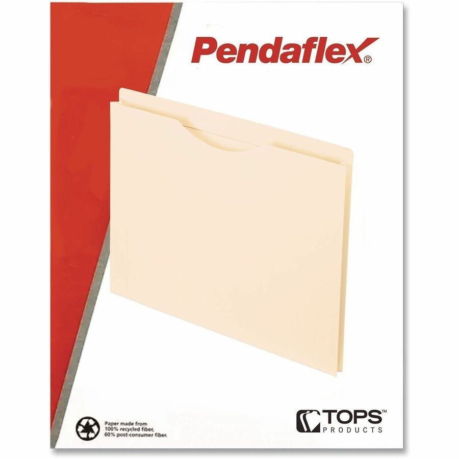 Pendaflex Straight Tab Cut Legal Recycled File Jacket