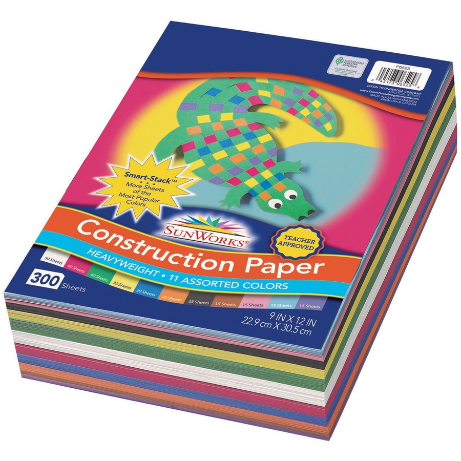 Prang Construction Paper - Multipurpose - 9Width x 12Length - 50