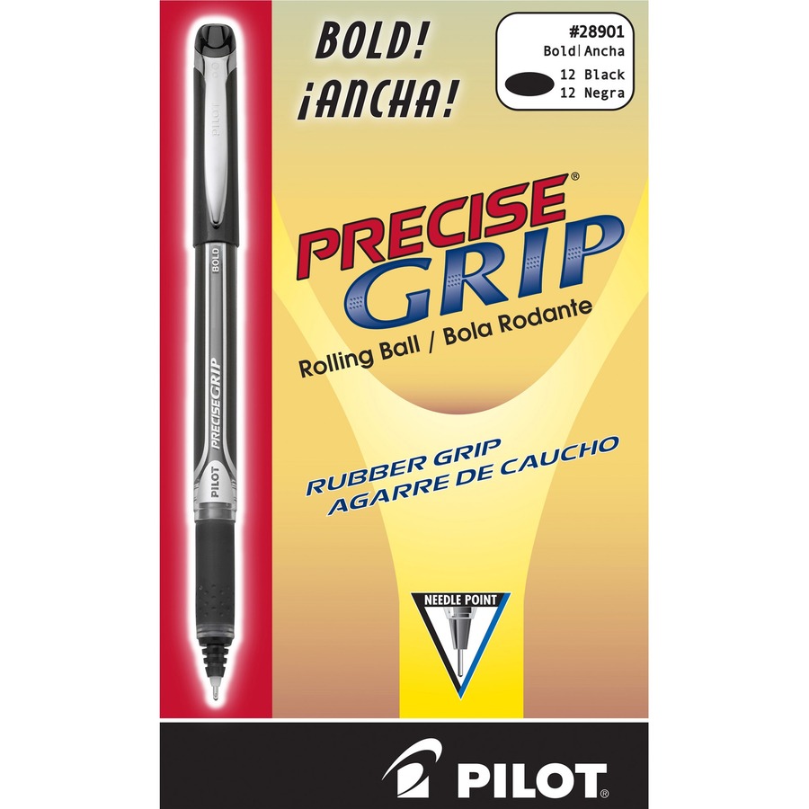 Pilot Precise Grip Extra-Fine Capped Rolling Ball Pens - Extra