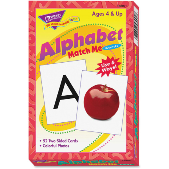 Picture of Trend Alphabet Match Me Flash Cards