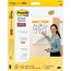 Post-it® Wall Pad, 20 in x 23 in, Includes Mounts with Strips, White w/ Lines, 20 Sheets/Pad, 2 Pads/Pack Thumbnail 2