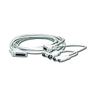 Vertiv Avocent Universal Keyboard, Mouse and VGA Video KVM Cable (PS/2 & Serial) KVM cable 15-Ft (CUFC-15)