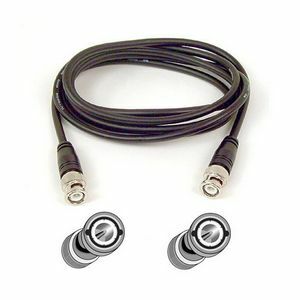 Belkin RG58 Coaxial Cable - BNC Male - BNC Male - 6ft - Black
