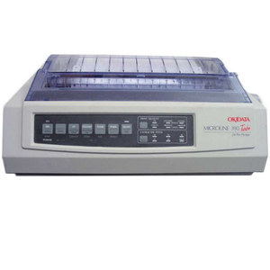 Oki MICROLINE 390 Turbo Dot Matrix Printer - 24-pin - 390 cps Mono - 360 x 360 dpi - Parallel, USB