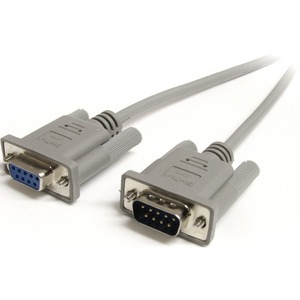 StarTech.com StarTech.com Null-Modem Serial Cable - Extend your EGA monitor cable or mouse cable by 6ft - 6ft rs232 cable - 6ft db9 cable - 6ft db9 serial cable -6ft straight through serial cable