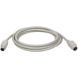Tripp Lite 10ft Keyboard Mouse Extension Cable PS/2 Mini-DIN6 M/F 10ft- (Mini-DIN6 M/F) 10