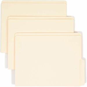 Smead+Shelf-Master+1%2F2+Tab+Cut+Letter+Recycled+End+Tab+File+Folder+-+8+1%2F2%26quot%3B+x+11%26quot%3B+-+3%2F4%26quot%3B+Expansion+-+End+Tab+Location+-+Bottom+Tab+Position+-+11+pt.+-+2+Plys+-+Manila+-+Reinforced+-+10%25+Recycled+-+100+%2F+Box