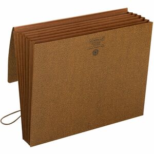 Smead+Letter+Recycled+File+Wallet+-+8+1%2F2%26quot%3B+x+11%26quot%3B+-+5+1%2F4%26quot%3B+Expansion+-+6+Pocket%28s%29+-+Tyvek+-+Redrope+-+Flap%2C+Elastic+Closure%2C+Reinforced+-+30%25+Recycled+-+1+Each