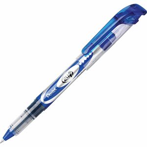 Pentel+24%2F7+Rollerball+Pens+-+Medium+Pen+Point+-+0.7+mm+Pen+Point+Size+-+Blue+Water+Based+Ink+-+Blue+Barrel+-+Metal+Tip+-+1+Dozen