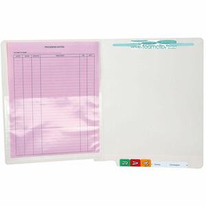 Tabbies+Self-adhesive+Poly+Pockets+-+For+4+3%2F4%26quot%3B+x+7%26quot%3B+Sheet+-+Clear+-+Poly+-+100+%2F+Box