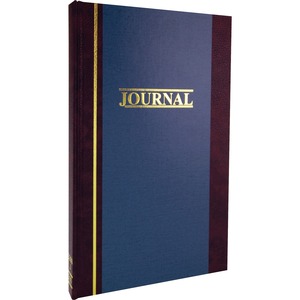 Wilson+Jones+S300+2-Column+Journal+-+300+Sheet%28s%29+-+7.25%26quot%3B+x+11.75%26quot%3B+Sheet+Size+-+2+Columns+per+Sheet+-+Blue+-+White+Sheet%28s%29+-+Blue+Cover+-+1+Each