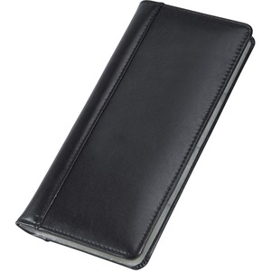 Samsill+Regal+Leather+Business+Card+Holders+-+96+Capacity+-+4.50%26quot%3B+Width+x+10%26quot%3B+Length+-+Leather+Cover