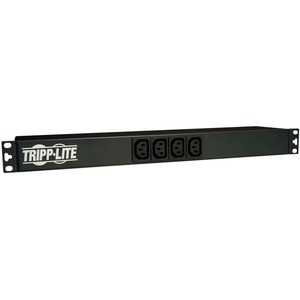 Tripp Lite by Eaton PDU 1.9-3.8kW Single-Phase 120-240V Basic PDU 14 Outlets (12 C13 & 2 C19) C20 with 5 Adapters 10 ft. (3.05 m) Cord 1U Rack-Mount