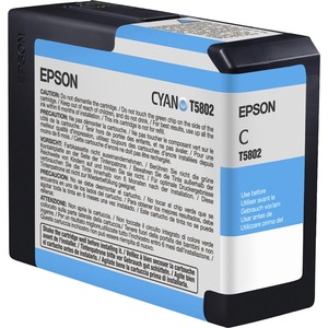 Epson UltraChrome K3 Original Ink Cartridge - Inkjet - Cyan - 1 Each