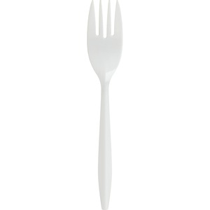 Genuine+Joe+Medium-weight+Forks+-+1000%2FCarton+-+White