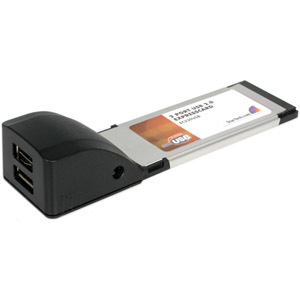 StarTech.com 2 Port ExpressCard Laptop USB 2.0 Adapter Card - USB adapter - ExpressCard - 