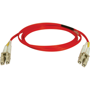 Tripp Lite by Eaton 5M Duplex Multimode 62.5/125 Fiber Optic Patch Cable Red LC/LC 16' 16ft 5 Meter