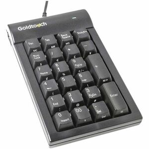 Goldtouch Numeric Keypad USB Black PC - USB - 22 Key