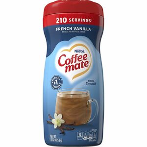 Coffee+mate+Powdered+Creamer+-+French+Vanilla+Flavor+-+15+fl+oz+%28444+mL%29+-+1%2FEach