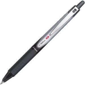 VBall+RT+Rolling+Ball+Pen+-+0.7+mm+Fine+Pen+Point+-+Refillable+-+Retractable+-+Black+Ink+-+Black+Barrel+-+1+Each
