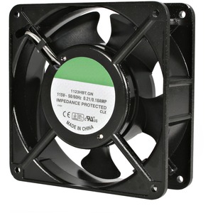 StarTech.com 120mm Axial Rack Muffin Fan for Server Cabinet - 115V - AC Cooling - Low Noise & Quiet PC Computer Case Fan (ACFANKIT12) - Increase airflow in your server rack or cabinet to extend equipment life - rack fan - rack cooling fan - server rack fa