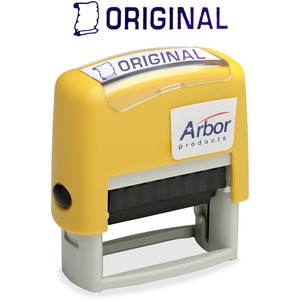 SKILCRAFT%C2%AE+Pre-inked+Original+Message+Stamp+-+Message+Stamp+-+ORIGINAL+-+1.63%26quot%3B+Impression+Width+x+0.50%26quot%3B+Impression+Length+-+50000+Impression%28s%29+-+Blue+-+1+Each